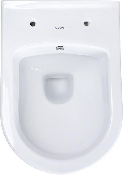 Závěsné WC Creavit Design s funkcí bidetu a sprchy, bílé