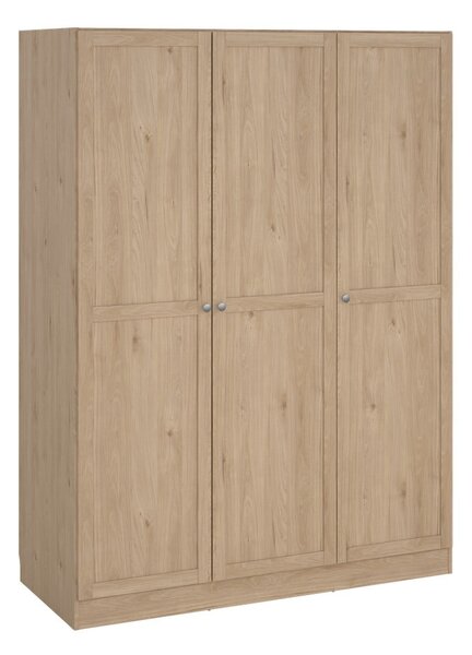 Šatní skříň v dekoru dubu v přírodní barvě 147x200 cm Billund – Tvilum