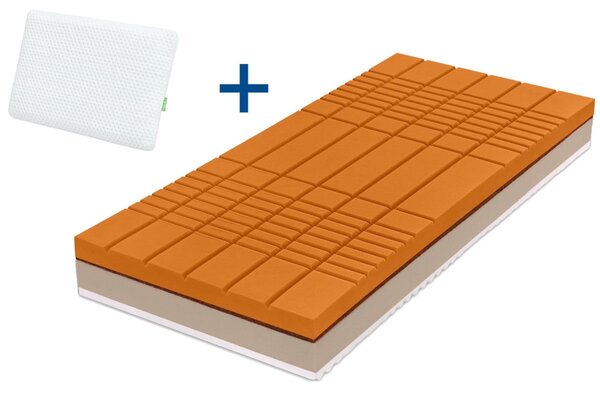Zdravotní matrace Romantika Kašmír 24 + polštář Talisman Geltouch ZDARMA, 90x200 cm