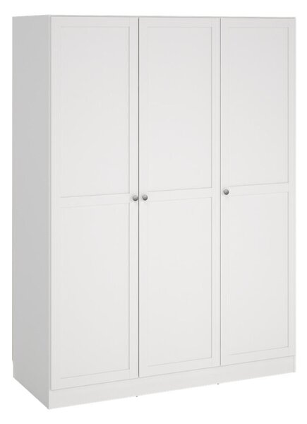 Bílá šatní skříň 147x200 cm Billund – Tvilum