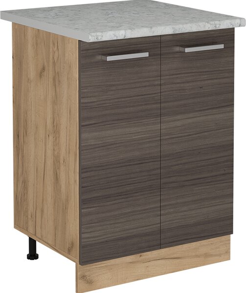 Spodní skříňka kuchyňské linky Vicco R-Line Ušlechtilá šedá 60 cm PD Mramor, Model 53966