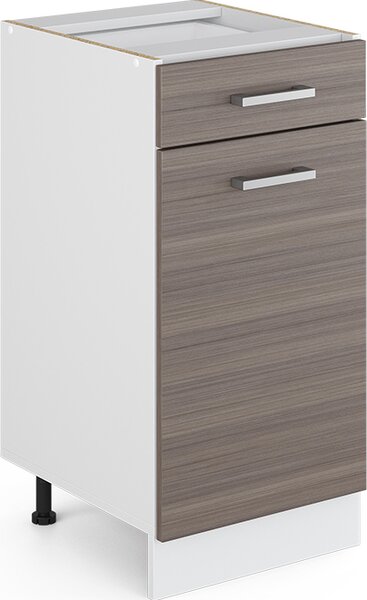 Spodní skříňka kuchyňské linky Vicco R-Line Ušlechtilá šedá 40 cm bez pracovní desky, Model 29700