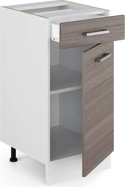 Spodní skříňka kuchyňské linky Vicco R-Line Ušlechtilá šedá 40 cm bez pracovní desky, Model 29700
