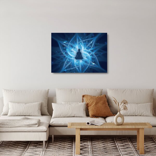Skleněný obraz - Spirituální energie (70x50 cm)