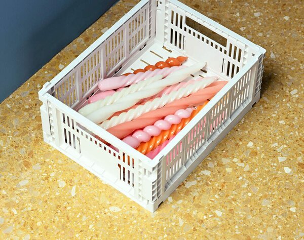 HAY Úložný box Colour Crate Small, off-white