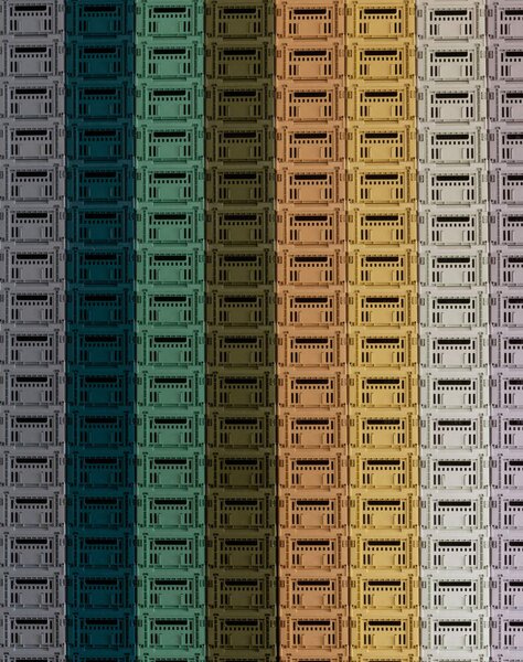 HAY Úložný box Colour Crate Small, light grey