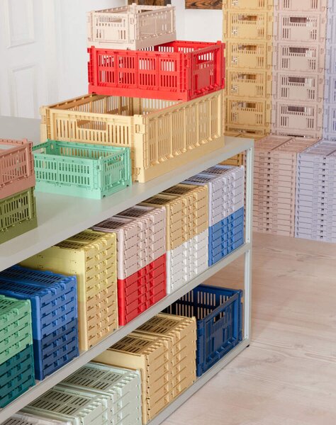 HAY Úložný box Colour Crate Small, mint