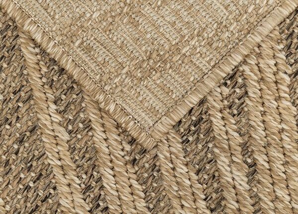 Breno Kusový koberec TIMBER 1403 Brown (Beige), 240x340 cm, Béžová/Hnědá