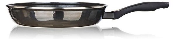 Smaltovaná pánev s nepřilnavým povrchem METALLIC Black 28 cm