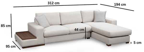Rohová sedací souprava Lopy 10 (P). Akce -25%
