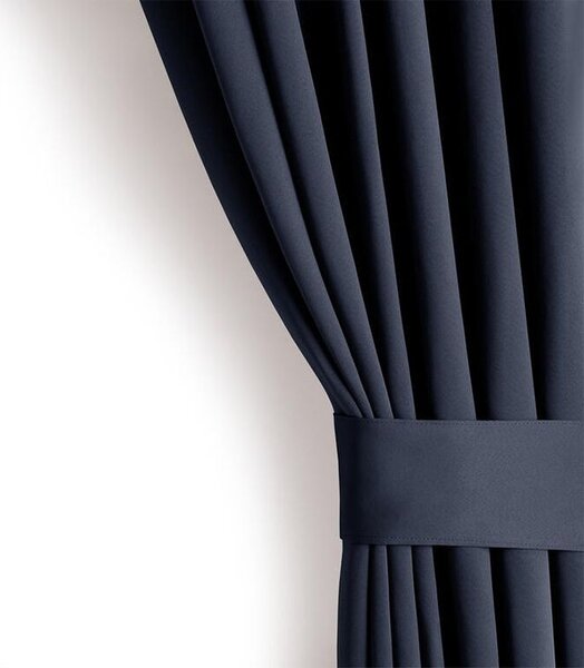 Zatěmňovací závěs blackout RESTILO indigo 140 x 245 cm 1 ks