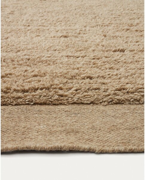 Béžový vlněný koberec 160x230 cm Marely – Kave Home