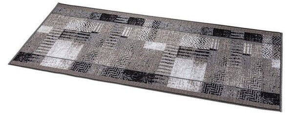 Kusový běhoun Patchwork šedá 67 x 150 cm
