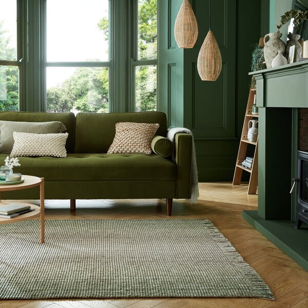 Zelený koberec 60x110 cm – Flair Rugs