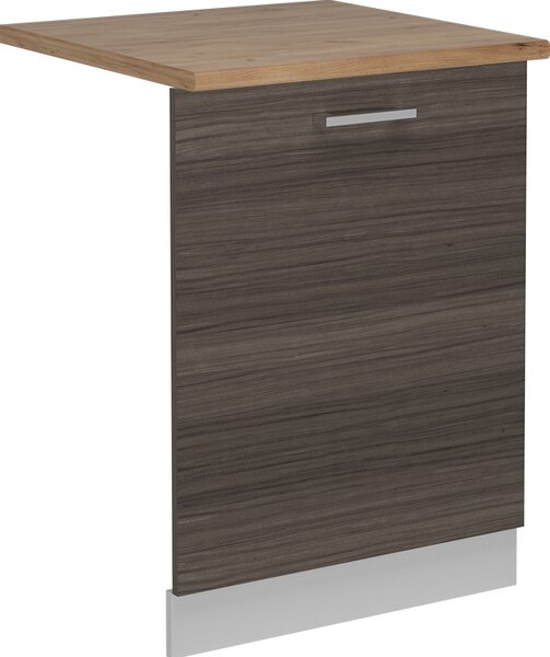Čelní panel myčky Vicco R-Line Ušlechtilá šedá 60 cm , PD Dub, Model 55001
