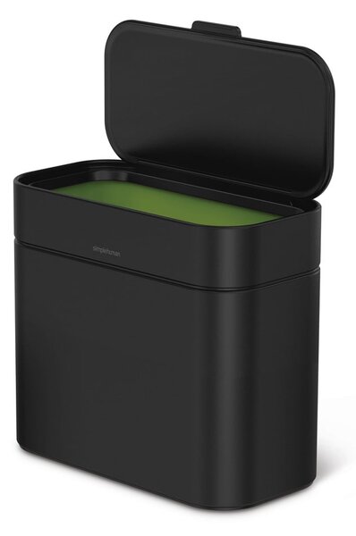 Matně černá nádoba na kompostovatelný odpad 4 l – simplehuman