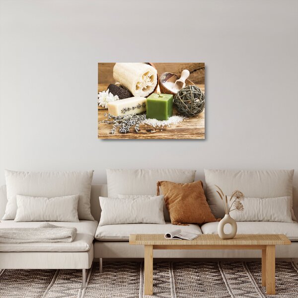 Skleněný obraz - Chvíle pro relax (70x50 cm)