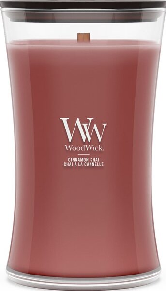 WoodWick Cinnamon Chai svíčka velká