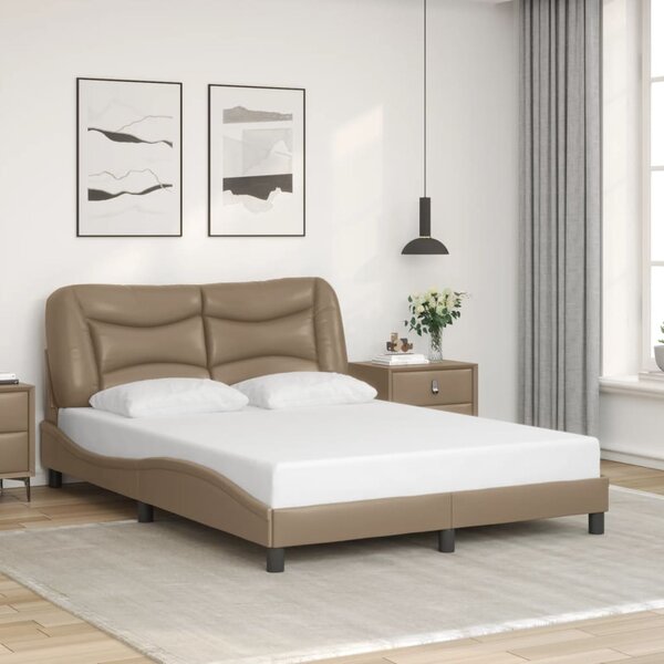 Rám postele s LED bez matrace Hvar cappuccino 140 x 190 cm 3213931