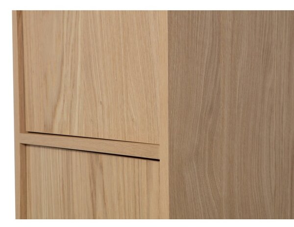 Modulární skříňka v dekoru dubu v přírodní barvě 40x199 cm Modulair – vtwonen
