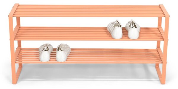 Ocelový botník v lososové barvě 100x48,5x29 cm Rex – Spinder Design