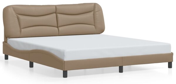 Rám postele s LED bez matrace Hvar cappuccino 180x200 cm 3213952