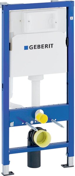 Závěsný WC set Geberit s bezokrajovým WC Swiss Aqua Technologies, sedátkem SoftClose a tlačítkem