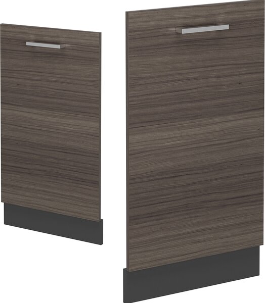 Čelní panel myčky Vicco R-Line Ušlechtilá šedá 45 cm bez pracovní desky, Model 54493