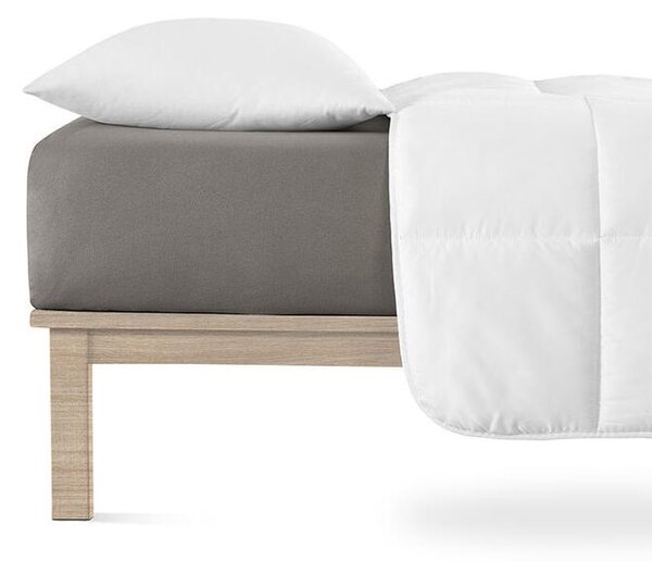 Napínací prostěradlo jersey s elastanem antracitové 90 x 200 cm
