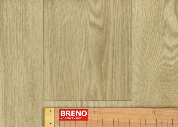 Breno PVC TEXAROQ Copenhagen 562 - světlé dřevo, šíře 400 cm