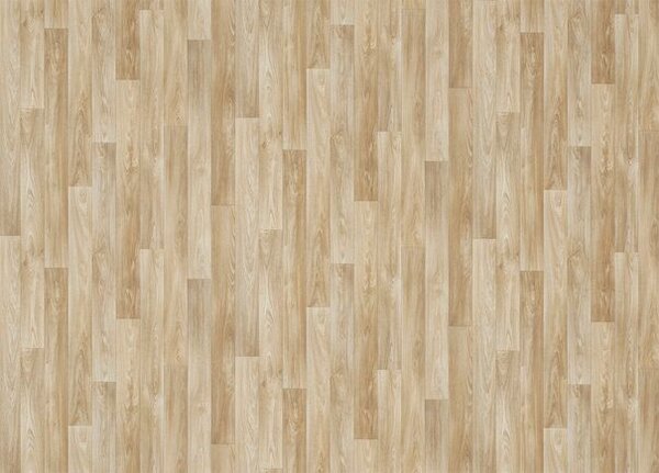 Breno PVC ECOTEX Nimes 536 - světlé dřevo, šíře 300 cm