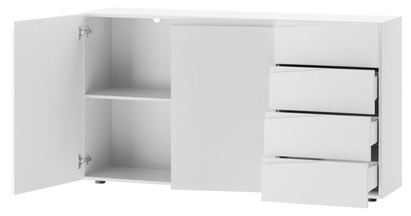 Komoda Larco 02 (bílá). Akce -21%