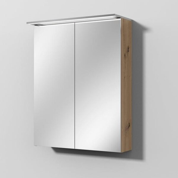 Zrcadlová skříňka Sanipa Reflection MALTE 60 s LED osvětlením