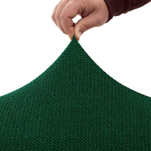 Super strečové potahy HARMONIA zelená taburet (40 - 60 cm)