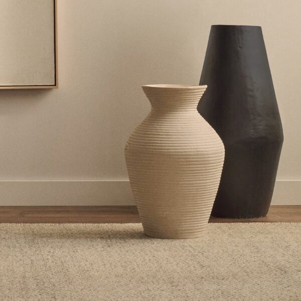 Kave Home Bílá váza Pria 51 cm