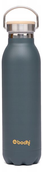 Termoláhev Bodhi 600 ml nerezová ocel, vzor Květ života, antracit