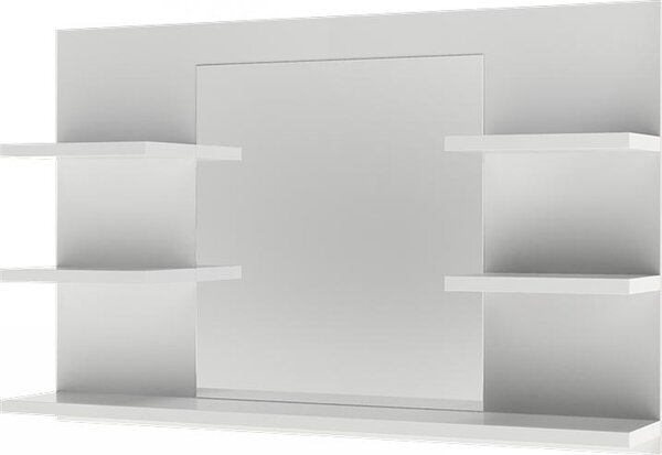 Koupelnová zrcadlová skříňka Vicco Wilbur Bílá 78 x 50 cm s policemi, Model 56242