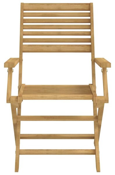 Skládací židle 8 ks 54,5x61,5x86,5 cm Masivní akácie 3214227