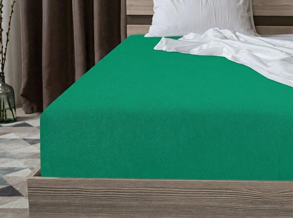 Froté prostěradlo PREMIUM mentolové 140x200 cm