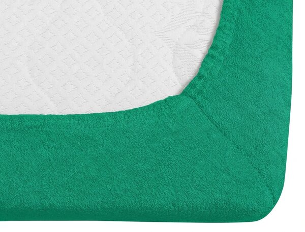 Froté prostěradlo PREMIUM mentolové 140x200 cm
