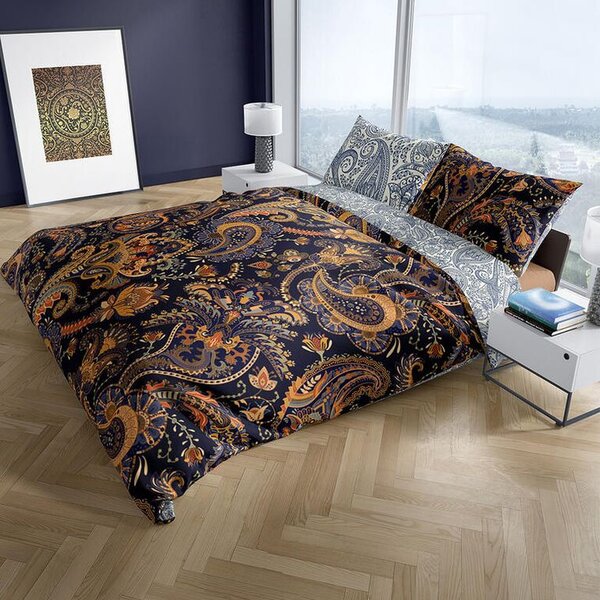 Saténové ložní povlečení BOHEMIAN DREAM standardní délka