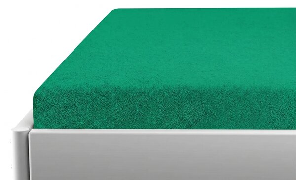 Froté prostěradlo do dětské postýlky PREMIUM 60x120 cm mentolové