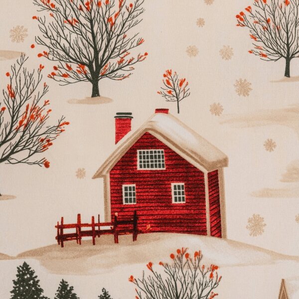 Povlečení z mikrovlákna FARM HOUSE krémové Rozměr povlečení: 70 x 90 cm | 140 x 200 cm