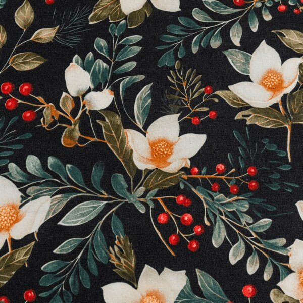 Povlečení z mikrovlákna WINTER MAGNOLIA barevné Rozměr povlečení: 70 x 90 cm | 140 x 200 cm