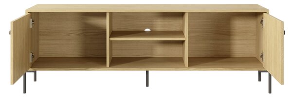 TV stolek/skříňka Scandia 153 2D (dub scandi + jedlička scandi)