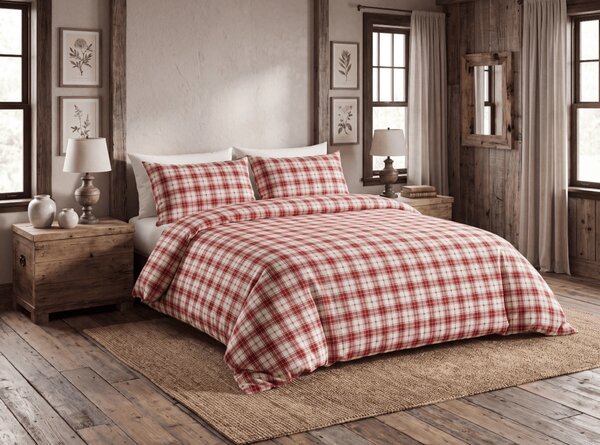 Povlečení z mikrovlákna TARTAN HEART barevné Rozměr povlečení: 70 x 90 cm | 140 x 200 cm