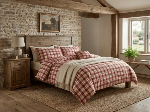 Povlečení z mikrovlákna TARTAN HEART barevné Rozměr povlečení: 70 x 90 cm | 140 x 200 cm