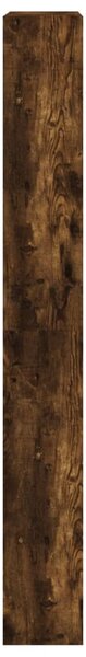 Botník se 4 výklopnými zásuvkami kouřový dub 80 x 21 x 163,5 cm 3214368