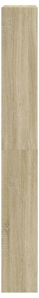 Botník se 4 výklopnými zásuvkami dub sonoma 80 x 21 x 163,5 cm 3214366