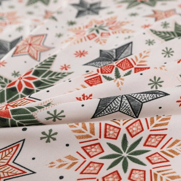 Povlečení z mikrovlákna CHRISTMAS STAR barevné Rozměr povlečení: 70 x 90 cm | 140 x 200 cm